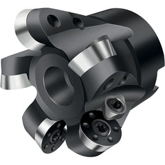 Walter - 2-1/2" Cut Diam, 0.315" Max Depth, 3/4" Arbor Hole, 5 Inserts, RD.. 1605.. Insert Style, Indexable Copy Face Mill - F2234 Cutter Style, 2" High, Through Coolant - Exact Tooling