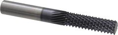 Onsrud - 1/2" Diam, 1-5/8" LOC, Plain End, Solid Carbide Diamond Pattern Router Bit - Right Hand Cut, 4" OAL, 1/2" Shank Diam, Use on Composites - Exact Tooling