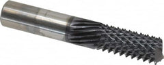 Onsrud - 1/2" Diam, 1-1/8" LOC, End Mill End, Solid Carbide Diamond Pattern Router Bit - Right Hand Cut, 3" OAL, 1/2" Shank Diam, Use on Composites - Exact Tooling