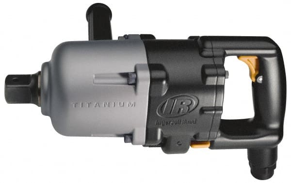 Ingersoll-Rand - 1" Drive, 6,000 RPM, 2,500 Ft/Lb Torque Impact Wrench - D-Handle, 800 IPM, 75 CFM, 1/2" NPT Inlet - Exact Tooling