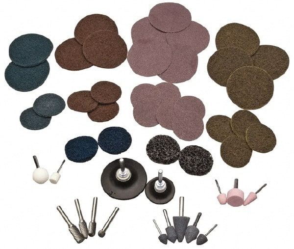 Ingersoll-Rand - Angle & Disc Grinder Sanding Kit - For Use with Quick Change Abrasives - Exact Tooling