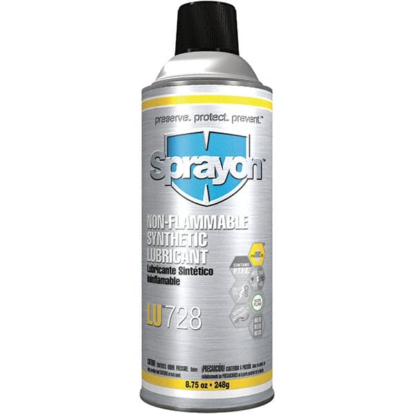 Sprayon - 16 oz Aerosol Synthetic Lubricant - Clear, -40°F to 475°F - Exact Tooling