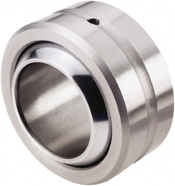Tritan - 7/8" Bore Diam, 8,318 Lb Dynamic Capacity, 45/64" Wide, Spherical Plain Bearing - 1-9/16" OD, 41,814 Lb Static Load Capacity - Exact Tooling
