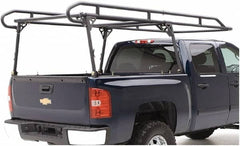 Erickson Manufacturing - Steel Truck Rack - 55" Wide x 135" Long, Black, For Use with Any Truck - Exact Tooling