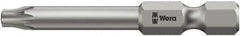 Wera - 15IP Torx Plus Bit - 1/4" Hex Drive, 70" OAL - Exact Tooling