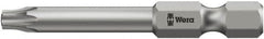 Wera - 4IP Torx Plus Bit - 1/4" Hex Drive, 50" OAL - Exact Tooling