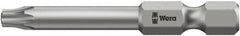 Wera - 8IP Torx Plus Bit - 1/4" Hex Drive, 50" OAL - Exact Tooling