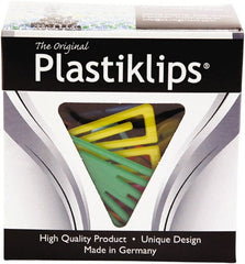 Baum/Gartens - 7/16" Wide Binder Clip - Assorted Colors - Exact Tooling