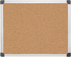 MasterVision - 24" Wide x 36" High Open Cork Bulletin Board - Natural (Color) - Exact Tooling