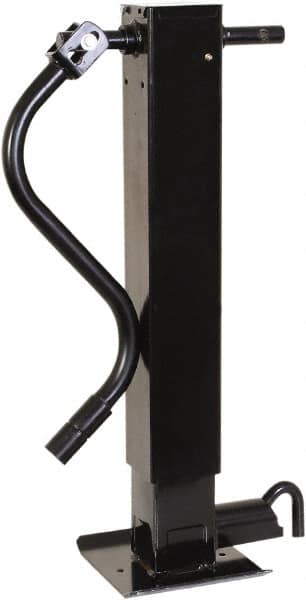Buyers Products - Square Sidewind Trailer Jack - 12,000 Lb Load Capacity, 31 to 57" Service Height - Exact Tooling