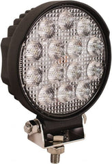 Buyers Products - 12 to 24 Volt, Clear Flood Beam Light - 3.0 Amps, 2,525 Lumens, 14 LED Lamp - Exact Tooling