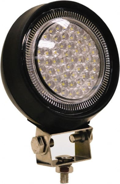 Buyers Products - 12 to 24 Volt, Clear Flood Beam Light - 3.0 Amps, 375 Lumens, 54 LED Lamp - Exact Tooling