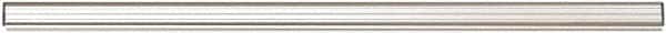 ADVANTUS - 36" Wide x 3/4" Deep x 1-1/2" High, Aluminum Literature Display Rail - Universal Aluminum, 1/8" Compartment Width x 36" Compartment Depth x 1-1/4" Compartment Height - Exact Tooling