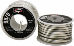 Lincoln Electric - Solder Type: Solder Diameter (Inch): 1/8 - Exact Tooling