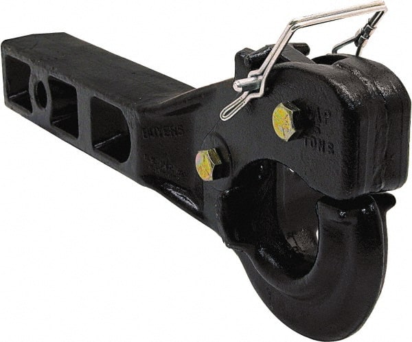 Buyers Products - 10,000 Lb Capacity Receiver Mount Pintle Hook - For Use with Trailers - Exact Tooling