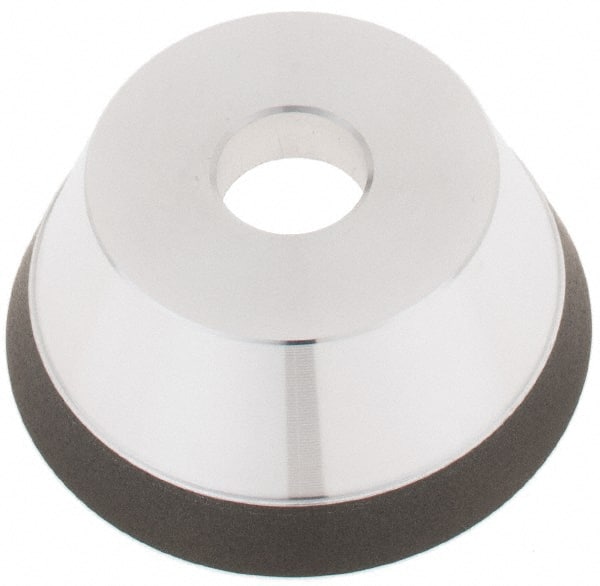 Tru-Maxx - 3" Diam, 3/4" Hole Size, 1" Overall Thickness, 150 Grit, Type 11V9, Tool & Cutter Grinding Wheel - Very Fine Grade, Diamond - Exact Tooling