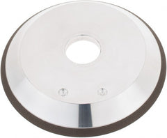 Tru-Maxx - 6" Diam, 1-1/4" Hole Size, 3" Overall Thickness, 150 Grit, Type 12V9, Tool & Cutter Grinding Wheel - Very Fine Grade, Diamond - Exact Tooling