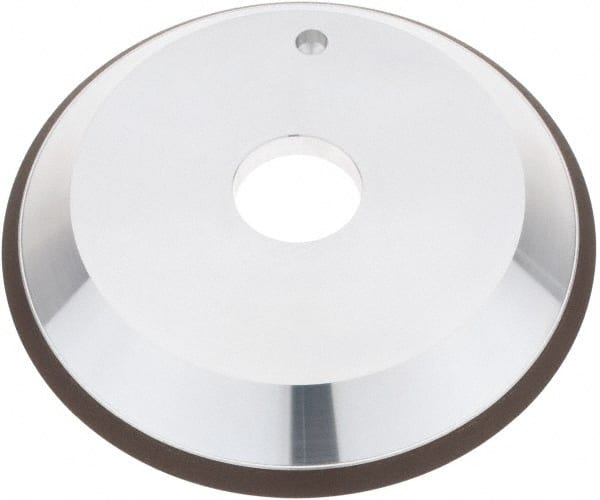 Tru-Maxx - 6" Diam, 1-1/4" Hole Size, 3" Overall Thickness, 150 Grit, Type 12V9, Tool & Cutter Grinding Wheel - Very Fine Grade, Diamond - Exact Tooling