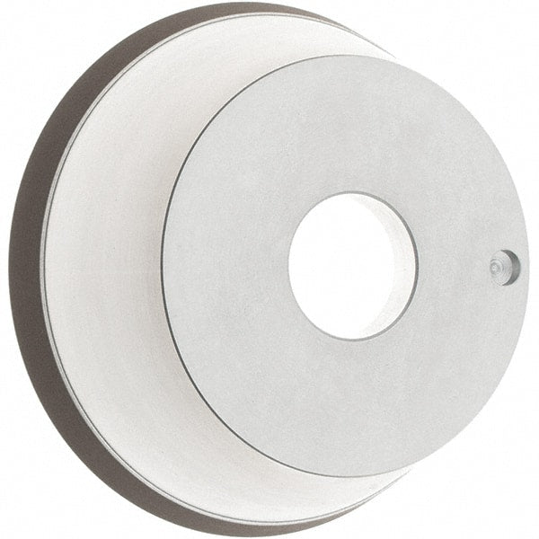Tru-Maxx - 5" Diam, 1-1/4" Hole Size, 1" Overall Thickness, 120 Grit, Type 11V9, Tool & Cutter Grinding Wheel - Fine Grade, Diamond - Exact Tooling