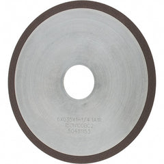 Tru-Maxx - 6" 150 Grit Diamond Cutoff Wheel - 0.035" Thick, 1-1/4" Arbor, Use with Angle Grinders - Exact Tooling