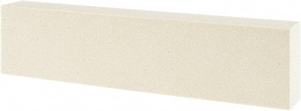 Tru-Maxx - 120 Grit Aluminum Oxide Rectangular Polishing Stone - Fine Grade, 2" Wide x 8" Long x 1" Thick - Exact Tooling
