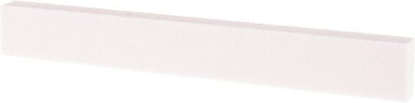 Tru-Maxx - 150 Grit Aluminum Oxide Rectangular Polishing Stone - Very Fine Grade, 1" Wide x 8" Long x 1/2" Thick - Exact Tooling