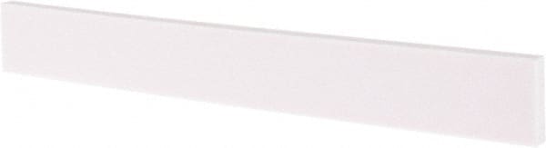 Tru-Maxx - 150 Grit Aluminum Oxide Rectangular Polishing Stone - Very Fine Grade, 1" Wide x 8" Long x 1/4" Thick - Exact Tooling