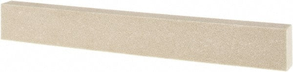 Tru-Maxx - 120 Grit Aluminum Oxide Rectangular Polishing Stone - Fine Grade, 1" Wide x 8" Long x 1/2" Thick - Exact Tooling