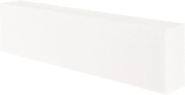 Tru-Maxx - 100 Grit Aluminum Oxide Rectangular Polishing Stone - Fine Grade, 2" Wide x 8" Long x 1" Thick - Exact Tooling