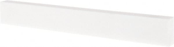 Tru-Maxx - 100 Grit Aluminum Oxide Rectangular Polishing Stone - Fine Grade, 1" Wide x 8" Long x 1/2" Thick - Exact Tooling