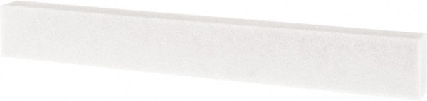 Tru-Maxx - 80 Grit Aluminum Oxide Rectangular Polishing Stone - Medium Grade, 1" Wide x 8" Long x 1/2" Thick - Exact Tooling