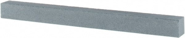 Tru-Maxx - 320 Grit Aluminum Oxide Square Polishing Stone - Extra Fine Grade, 1/2" Wide x 6" Long x 1/2" Thick - Exact Tooling