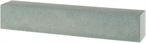 Tru-Maxx - 220 Grit Aluminum Oxide Square Polishing Stone - Very Fine Grade, 1" Wide x 6" Long x 1" Thick - Exact Tooling