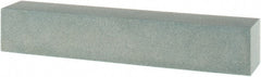 Tru-Maxx - 220 Grit Aluminum Oxide Square Polishing Stone - Very Fine Grade, 1" Wide x 6" Long x 1" Thick - Exact Tooling