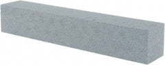 Tru-Maxx - 180 Grit Aluminum Oxide Square Polishing Stone - Very Fine Grade, 1" Wide x 6" Long x 1" Thick - Exact Tooling