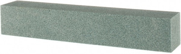 Tru-Maxx - 120 Grit Aluminum Oxide Square Polishing Stone - Fine Grade, 1" Wide x 6" Long x 1" Thick - Exact Tooling
