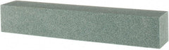Tru-Maxx - 120 Grit Aluminum Oxide Square Polishing Stone - Fine Grade, 1" Wide x 6" Long x 1" Thick - Exact Tooling