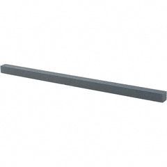 Tru-Maxx - 320 Grit Silicon Carbide Square Polishing Stone - Extra Fine Grade, 1/4" Wide x 6" Long x 1/4" Thick - Exact Tooling