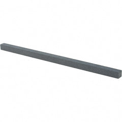 Tru-Maxx - 220 Grit Silicon Carbide Square Polishing Stone - Very Fine Grade, 1/4" Wide x 6" Long x 1/4" Thick - Exact Tooling