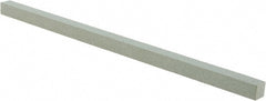 Tru-Maxx - 320 Grit Silicon Carbide Square Polishing Stone - Extra Fine Grade, 1/4" Wide x 6" Long x 1/4" Thick - Exact Tooling