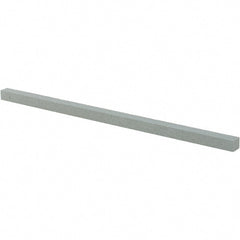 Tru-Maxx - 400 Grit Silicon Carbide Square Polishing Stone - Super Fine Grade, 5/32" Wide x 4" Long x 5/32" Thick - Exact Tooling