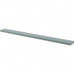 Tru-Maxx - 220 Grit Silicon Carbide Rectangular Polishing Stone - Very Fine Grade, 1/2" Wide x 6" Long x 1/8" Thick - Exact Tooling