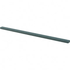 Tru-Maxx - 150 Grit Silicon Carbide Rectangular Polishing Stone - Very Fine Grade, 1/4" Wide x 6" Long x 1/8" Thick - Exact Tooling