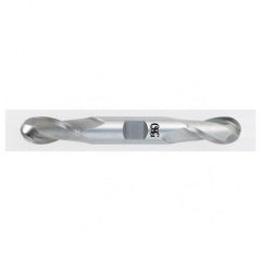 7/32" Dia. - 3-3/8" OAL - Bright CBD - Double - Ball Nose SE EM - 2 FL - Exact Tooling