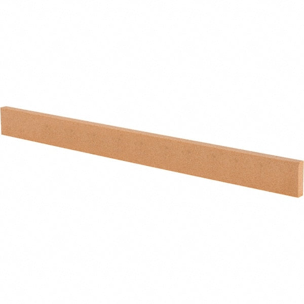 Tru-Maxx - 320 Grit Aluminum Oxide Rectangular Polishing Stone - Extra Fine Grade, 1/2" Wide x 6" Long x 1/8" Thick - Exact Tooling