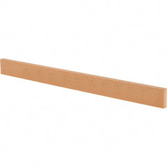 Tru-Maxx - 320 Grit Aluminum Oxide Rectangular Polishing Stone - Extra Fine Grade, 1/2" Wide x 6" Long x 1/8" Thick - Exact Tooling
