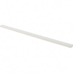 Tru-Maxx - 400 Grit Aluminum Oxide Rectangular Polishing Stone - Super Fine Grade, 1/4" Wide x 6" Long x 1/8" Thick - Exact Tooling