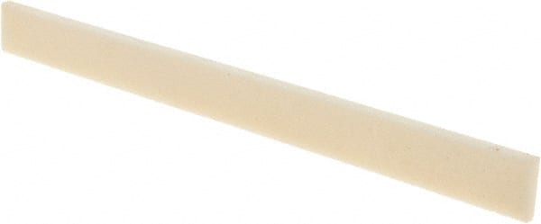 Tru-Maxx - 220 Grit Aluminum Oxide Rectangular Polishing Stone - Very Fine Grade, 1/2" Wide x 6" Long x 1/8" Thick, Oil Filled - Exact Tooling