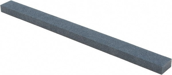 Tru-Maxx - 240 Grit Silicon Carbide Rectangular Polishing Stone - Very Fine Grade, 1/2" Wide x 6" Long x 1/4" Thick - Exact Tooling