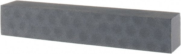 Tru-Maxx - 320 Grit Silicon Carbide Square Polishing Stone - Extra Fine Grade, 1" Wide x 6" Long x 1" Thick - Exact Tooling
